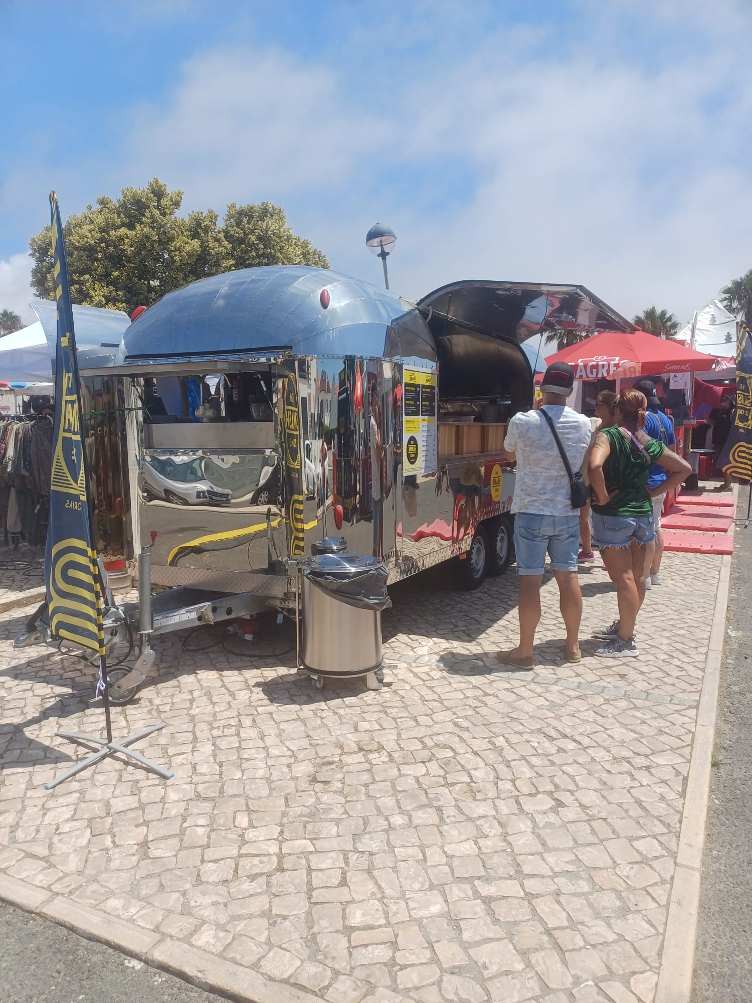 FoodTruck The Smash Zone em funcionamento